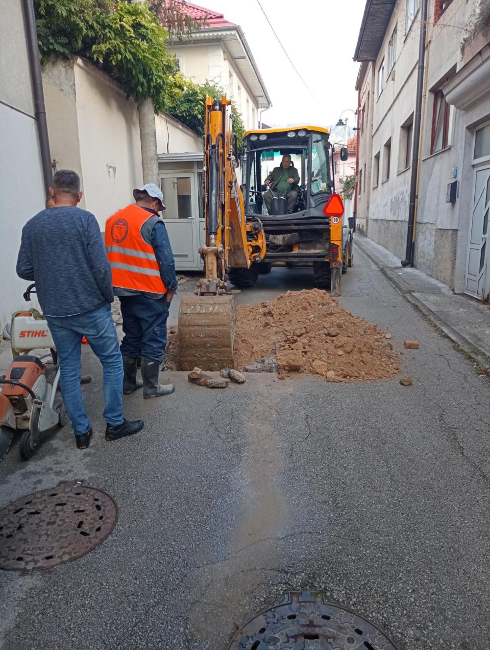 Radovi na vodovodnoj i kanalizacionoj mreži