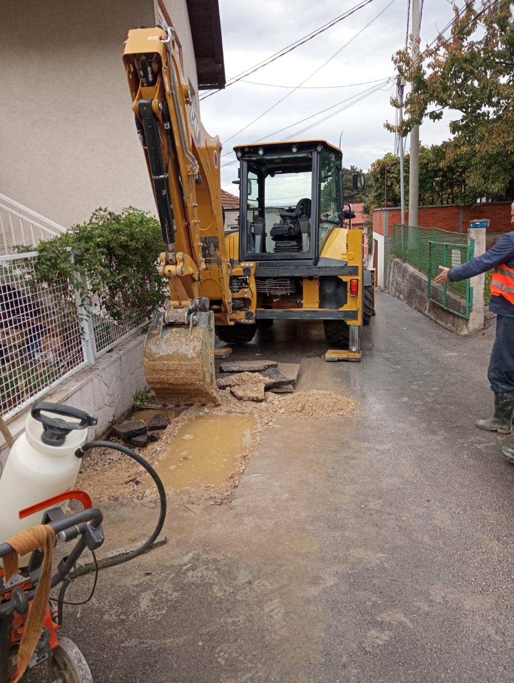 Radovi na vodovodnoj i kanalizacionoj mreži