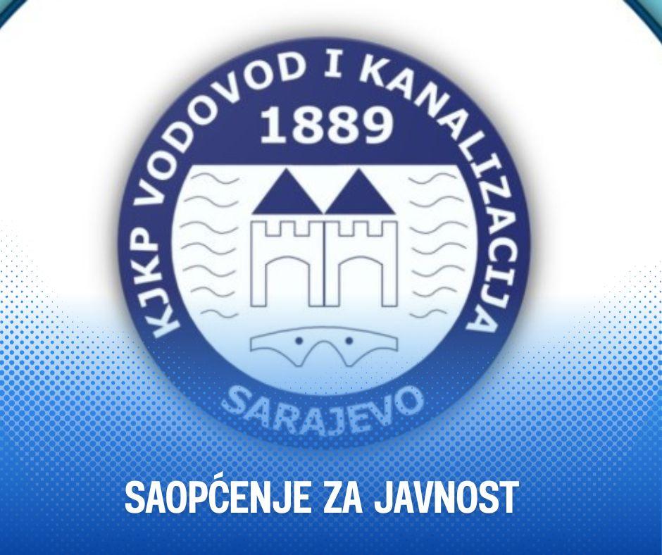 Reakcija na izjave zastupnika Kapidžića iznesene na sjednici Skupštine KS o kvalitetu vode u sistemu KJKP “Vodovod i kanalizacija”