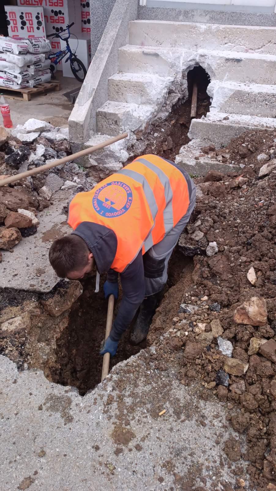 Radovi na vodovodnoj i kanalizacionoj mreži
