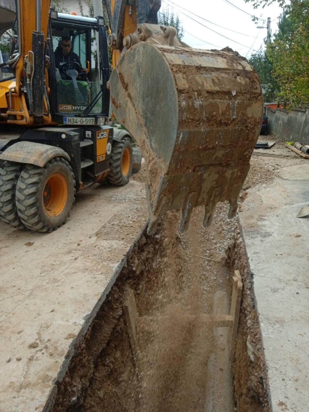 Radovi na vodovodnoj i kanalizacionoj mreži