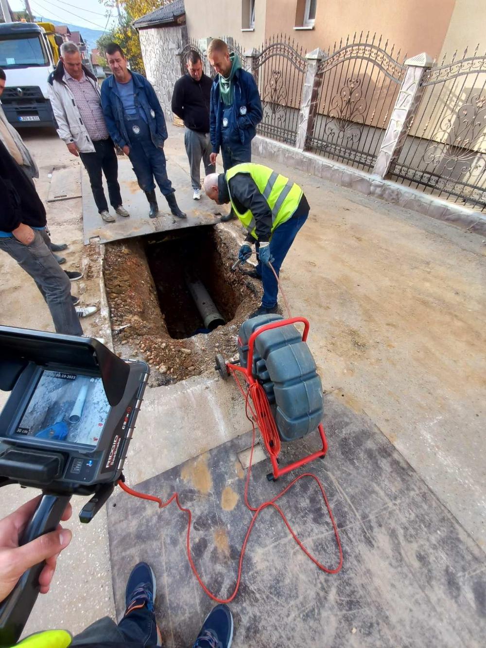 Radovi na vodovodnoj i kanalizacionoj mreži