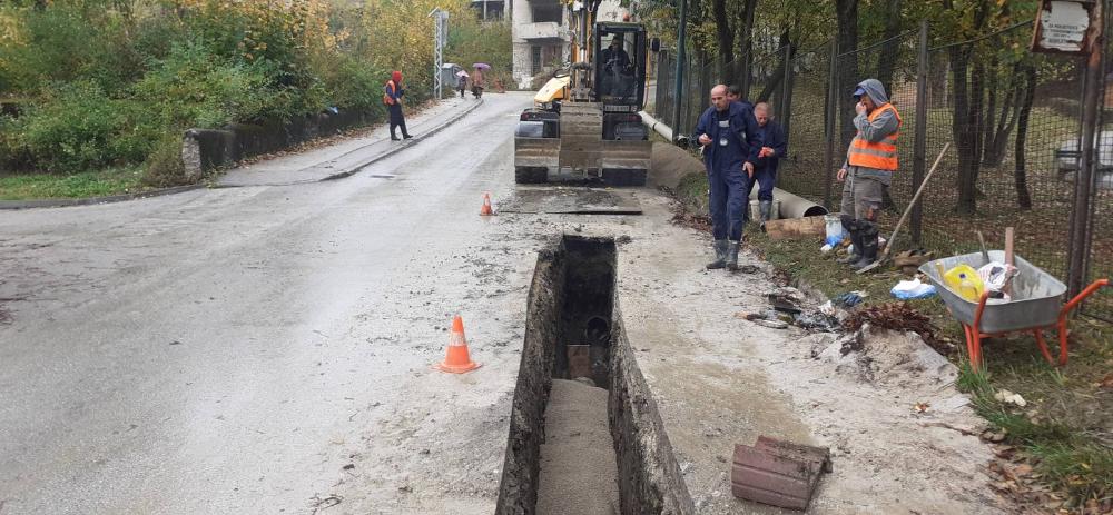 Radovi na vodovodnoj i kanalizacionoj mreži