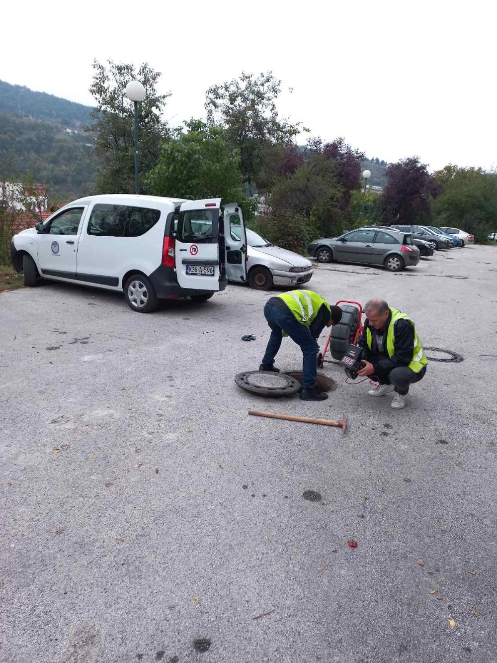 Ekipe Pogona Kanalizacija svakodnevno vrše snimanje kanalizacione i priključne mreže svih profila