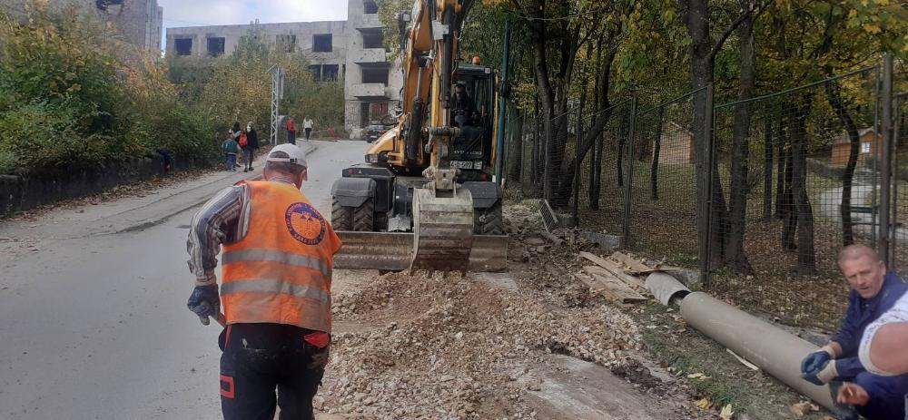Radovi na vodovodnoj i kanalizacionoj mreži