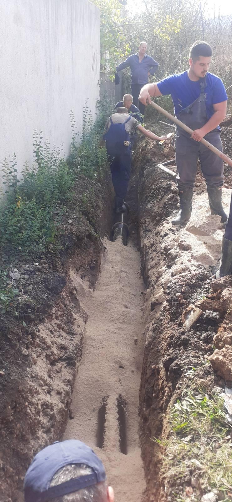 Radovi na vodovodnoj i kanalizacionoj mreži