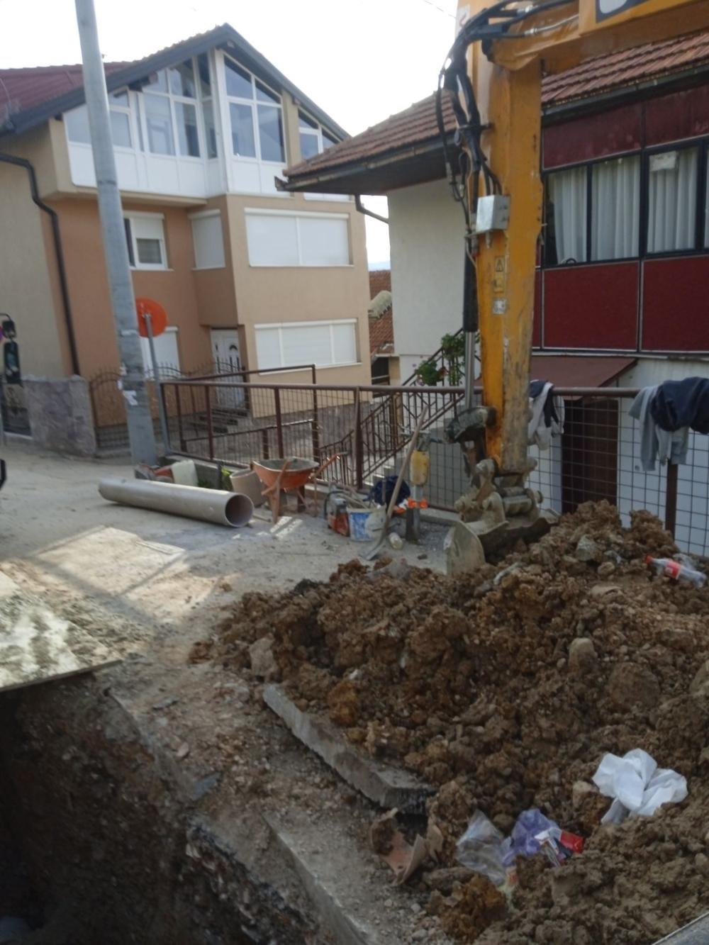 Radovi na vodovodnoj i kanalizacionoj mreži