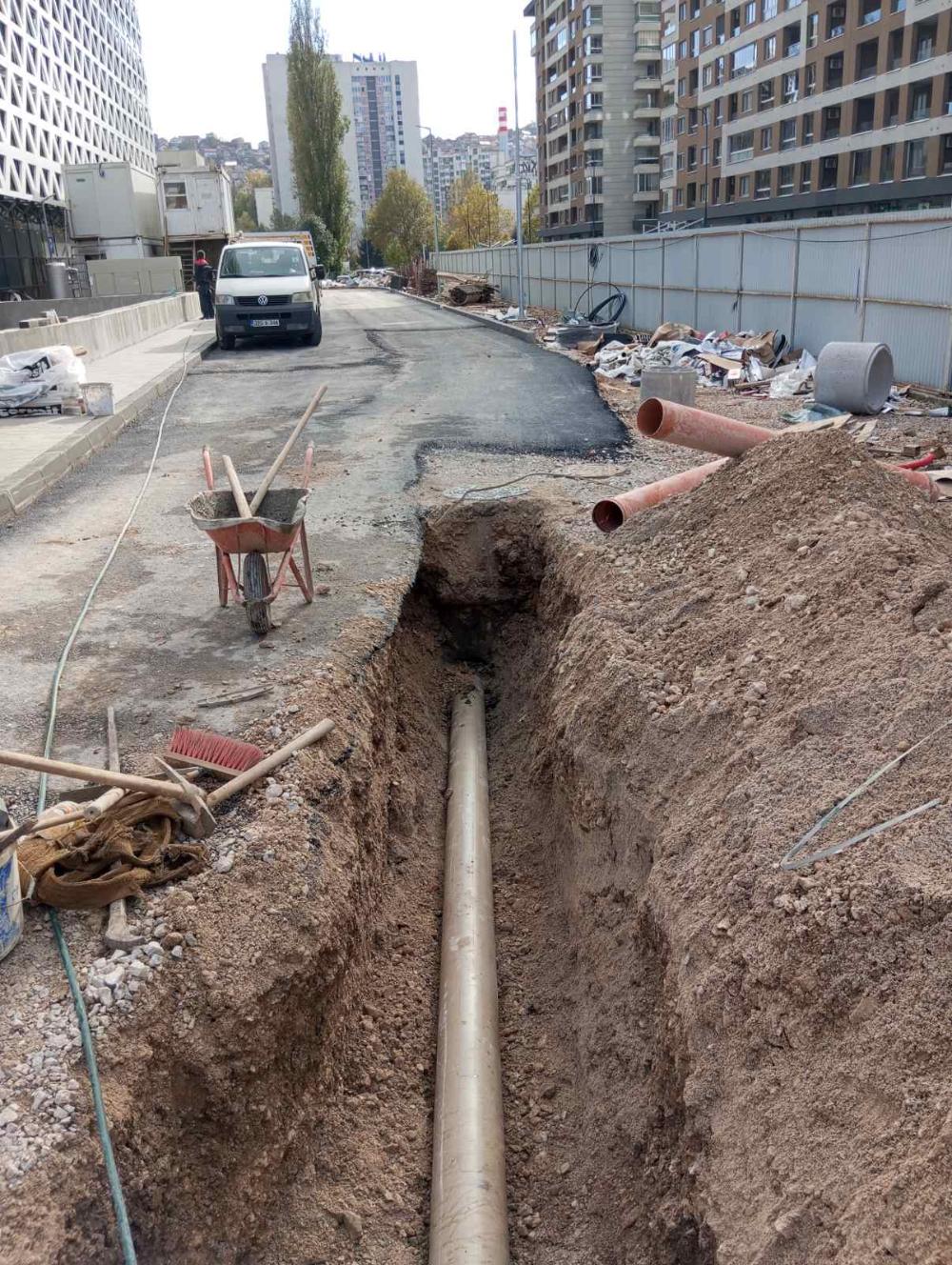 Radovi na vodovodnoj i kanalizacionoj mreži