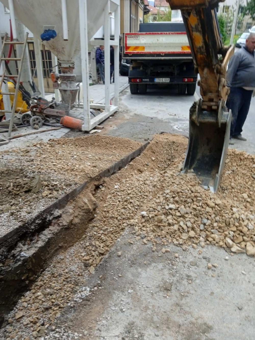 Radovi na vodovodnoj i kanalizacionoj mreži
