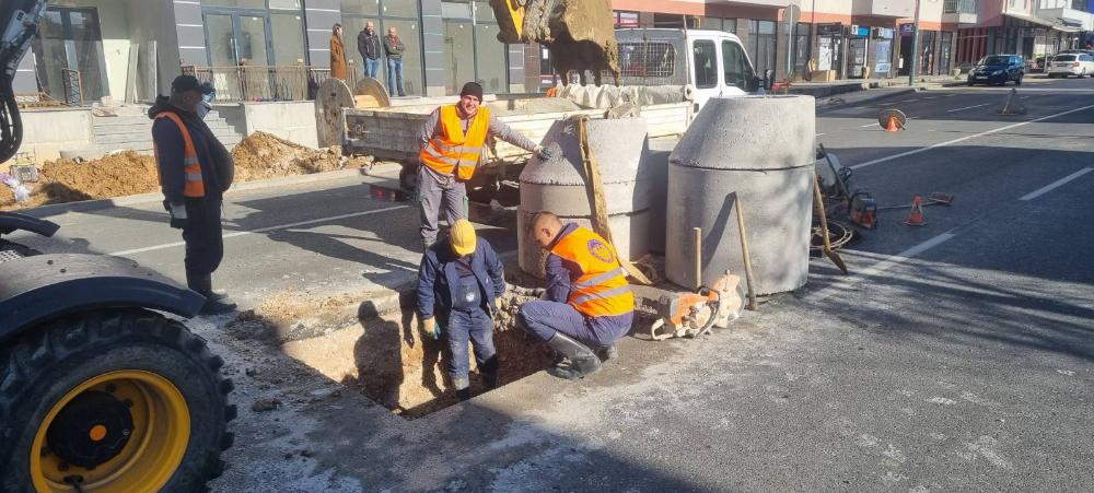 Radovi na vodovodnoj i kanalizacionoj mreži