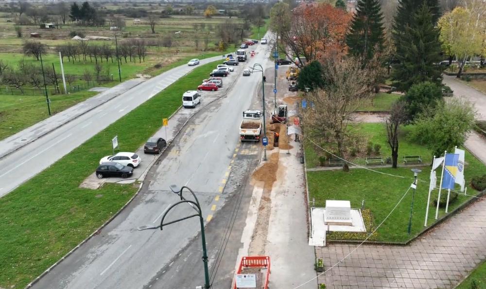 Započela rekonstrukcija vodovodne mreže u ilidžanskoj ulici Put Famosa