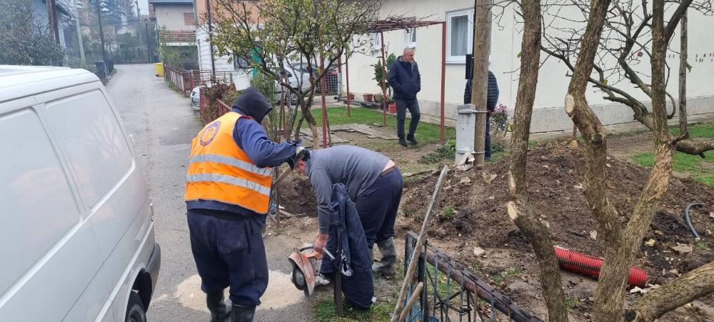 Radovi na vodovodnoj i kanalizacionoj mreži