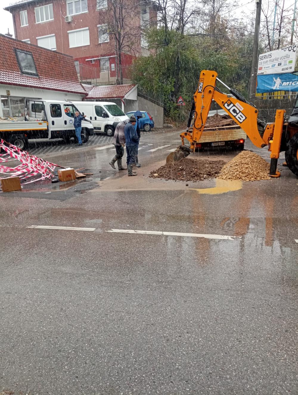 Radovi na vodovodnoj i kanalizacionoj mreži