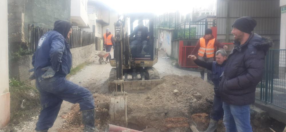Radovi na vodovodnoj i kanalizacionoj mreži