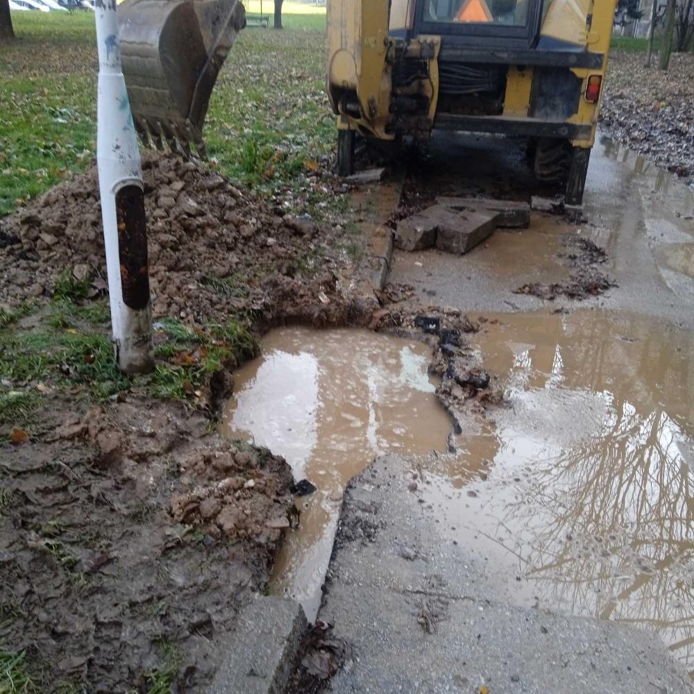 Radovi na vodovodnoj i kanalizacionoj mreži