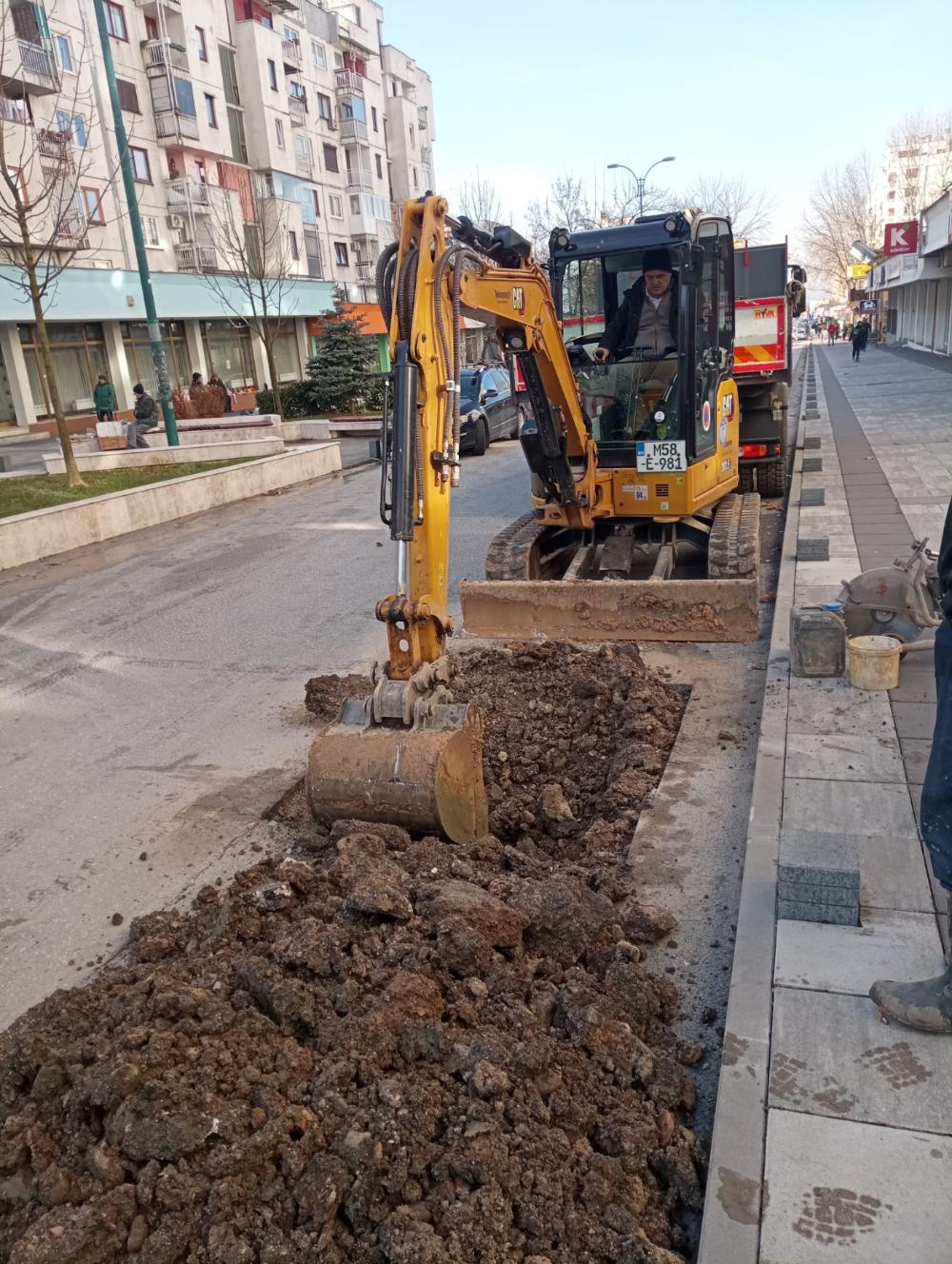 Radovi na vodovodnoj i kanalizacionoj mreži