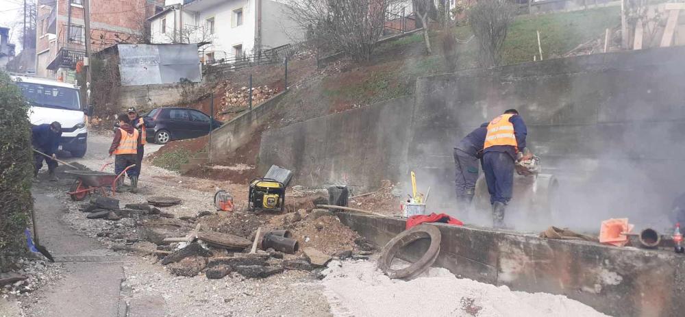 Radovi na vodovodnoj i kanalizacionoj mreži