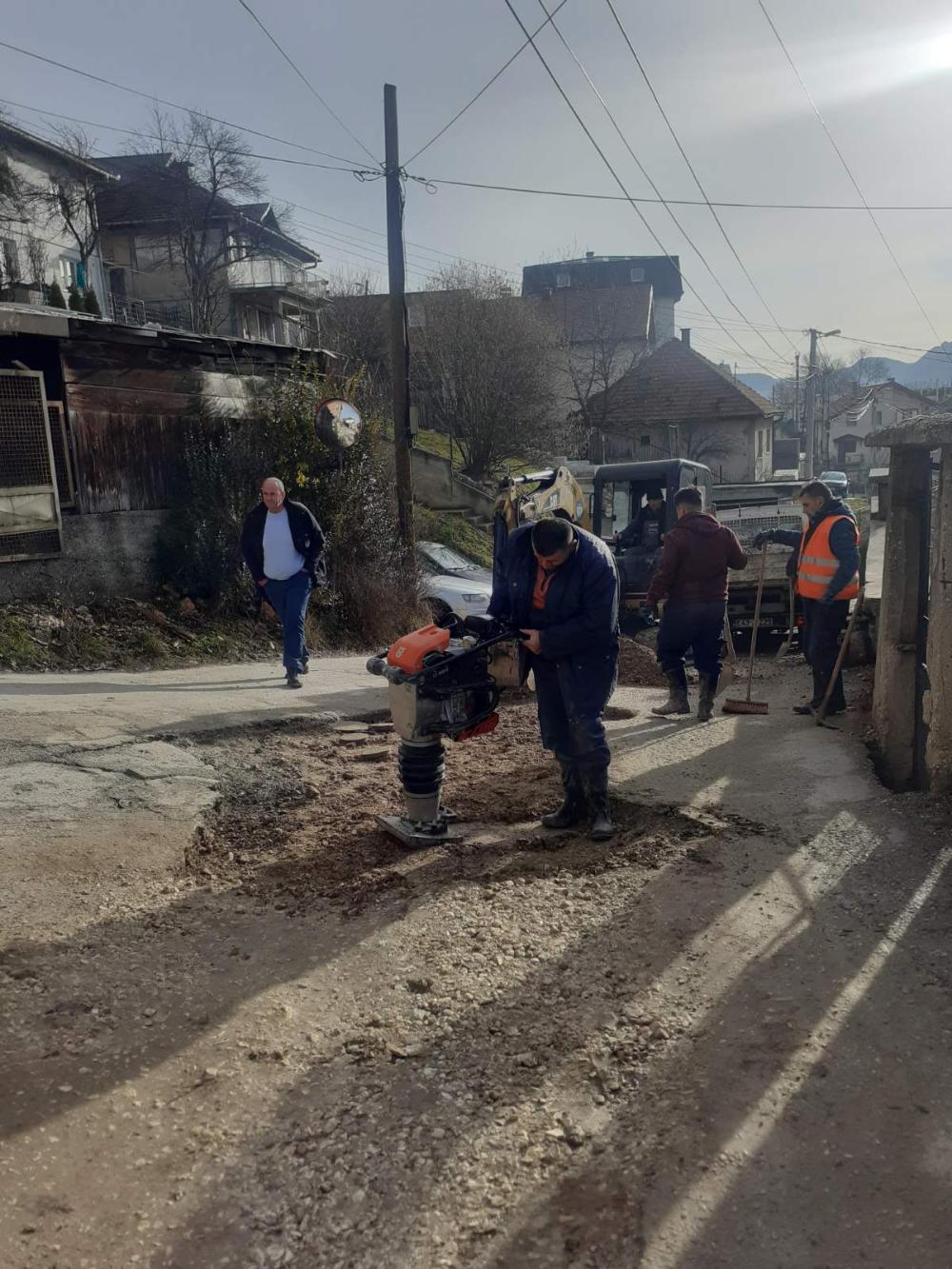 Radovi na vodovodnoj i kanalizacionoj mreži 05.01.2024.