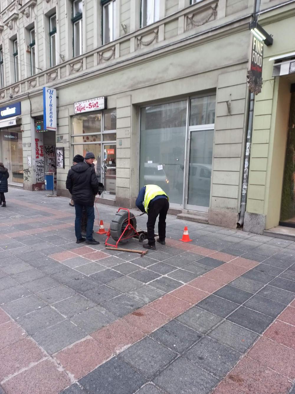 Radovi na vodovodnoj i kanalizacionoj mreži 12.01.2024.