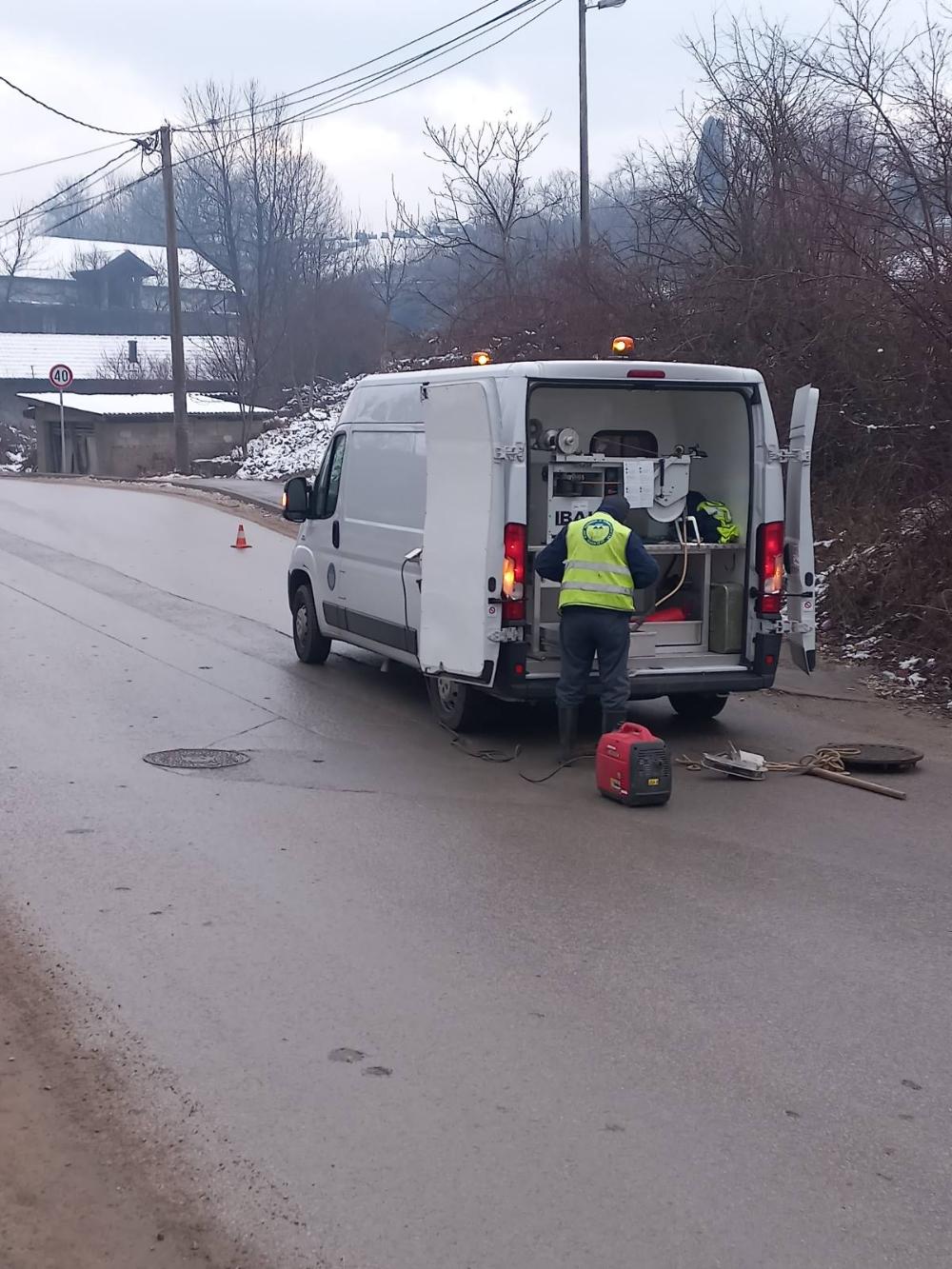 Radovi na vodovodnoj i kanalizacionoj mreži 15.01.2024.