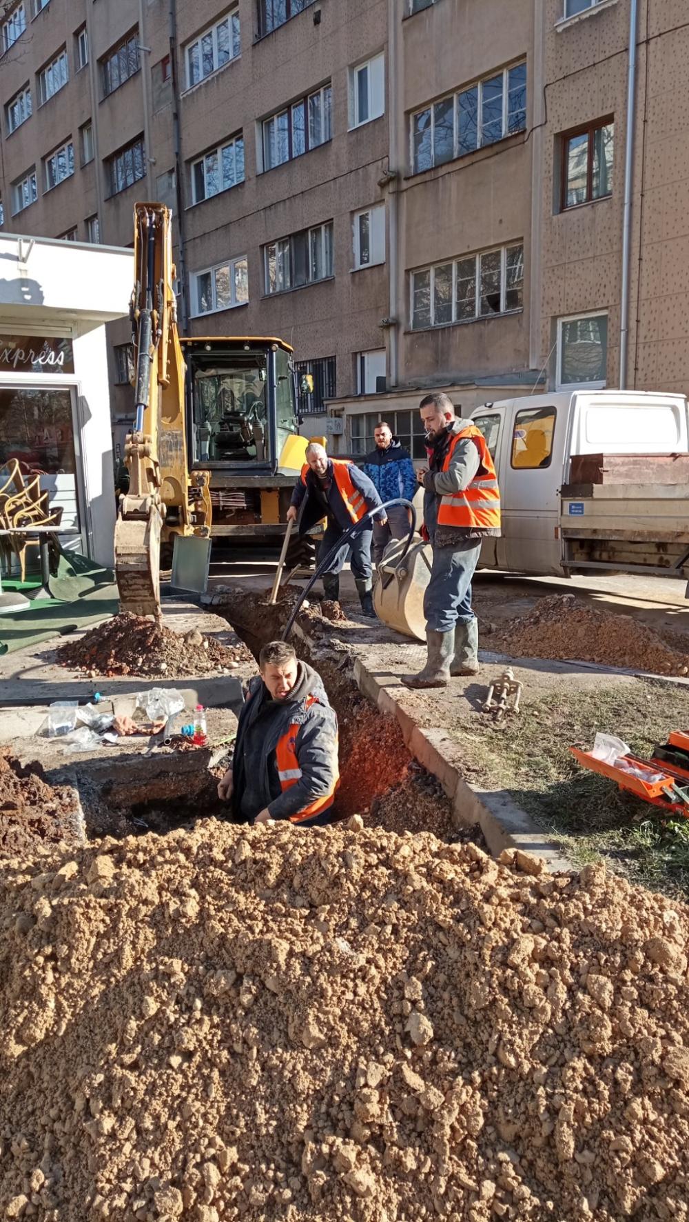 Radovi na vodovodnoj i kanalizacionoj mreži 16.01.2024.