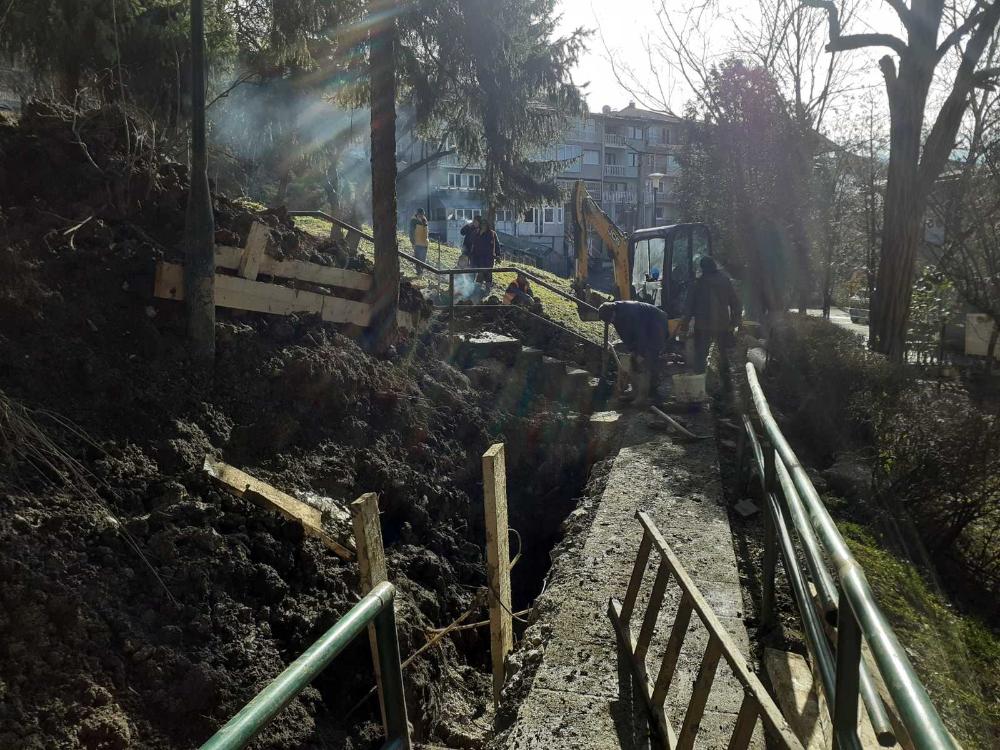Radovi na vodovodnoj i kanalizacionoj mreži 16.01.2024.