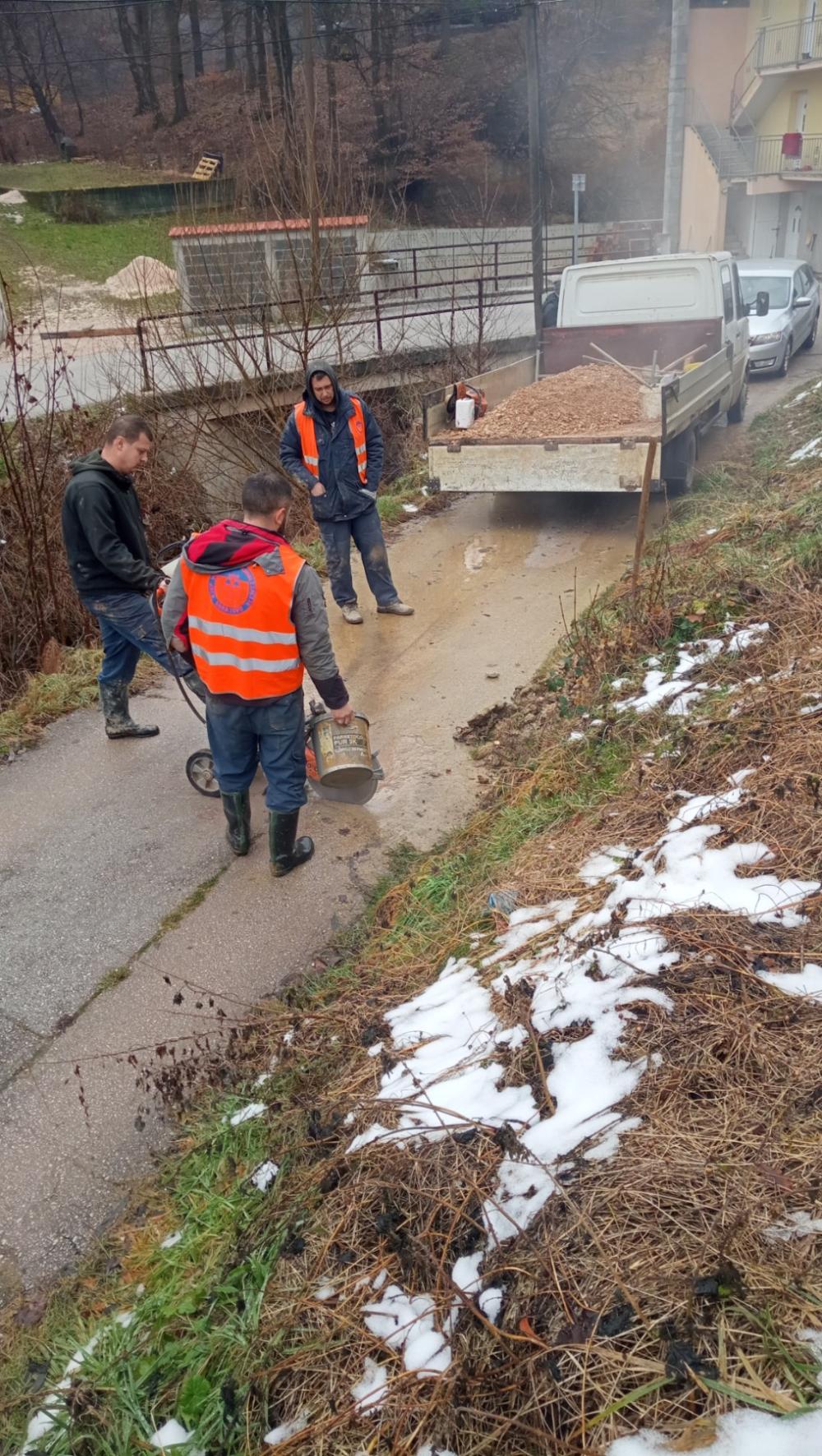 Radovi na vodovodnoj i kanalizacionoj mreži 17.01.2024.