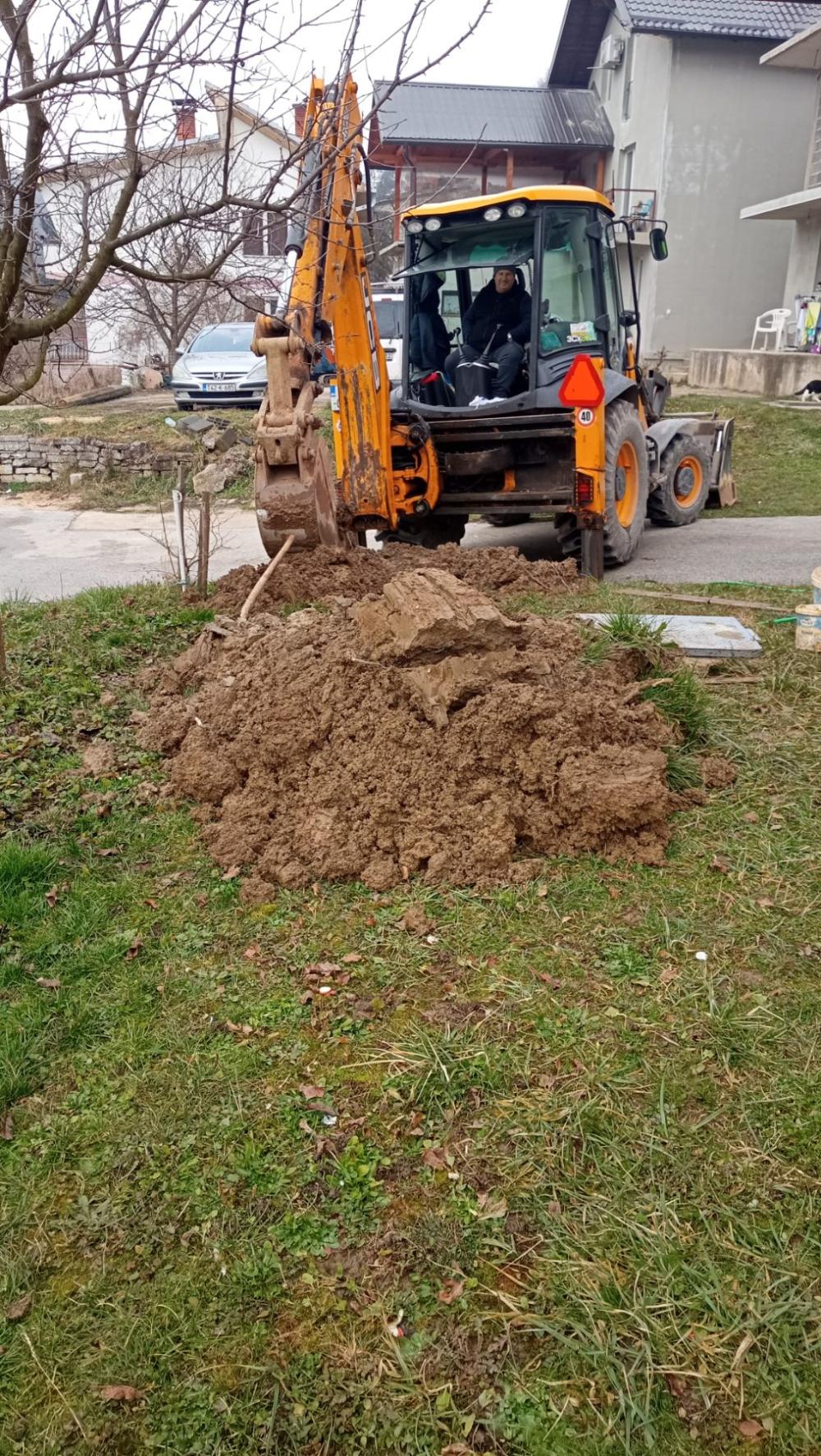 Radovi na vodovodnoj i kanalizacionoj mreži 17.01.2024.