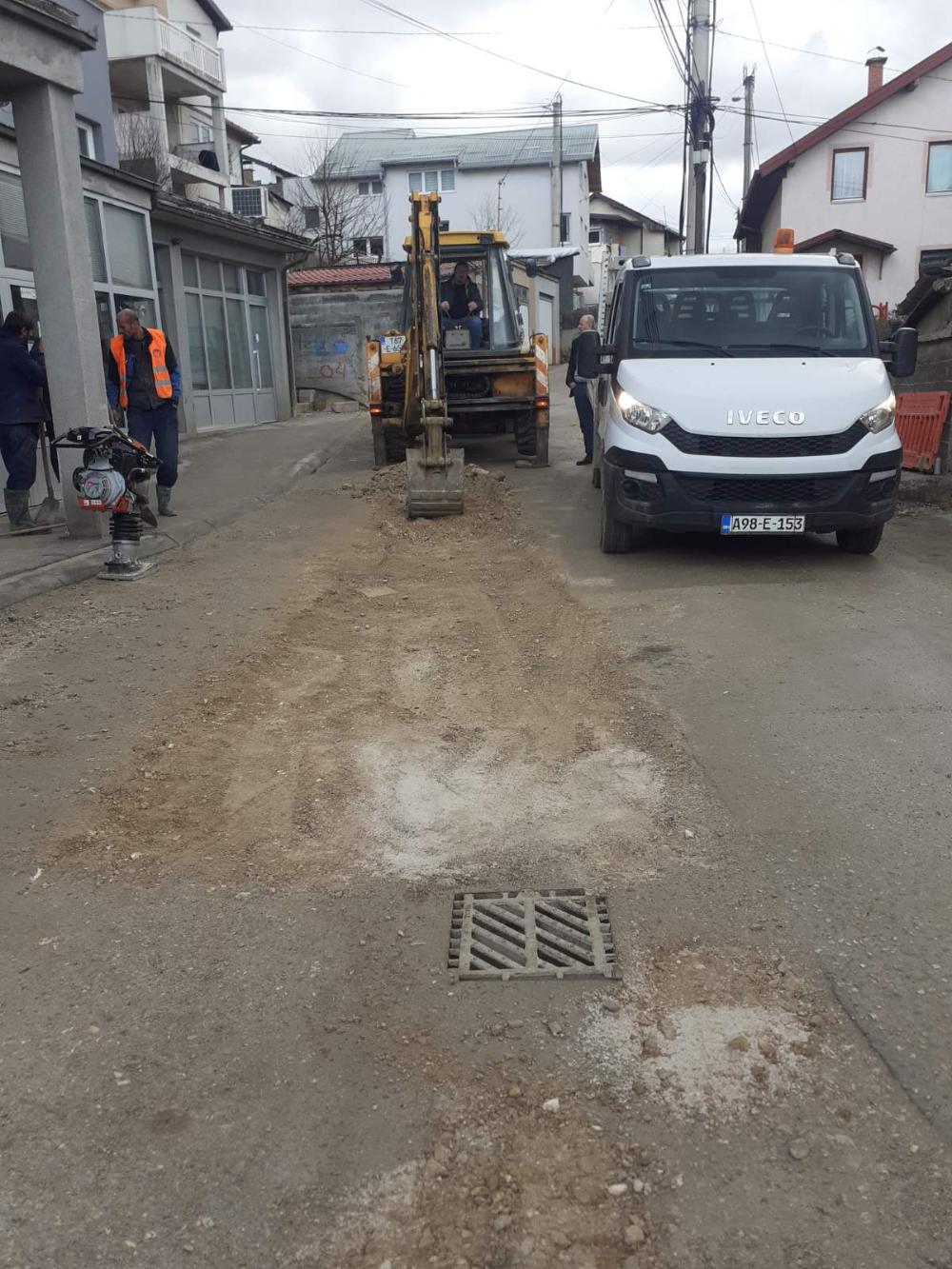 Radovi na vodovodnoj i kanalizacionoj mreži 18.01.2024.