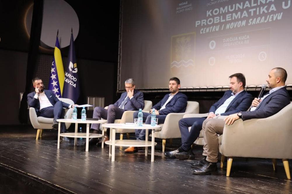 Direktor Salić učestvovao na panel diskusiji o komunalnoj problematici na području općina Centar i Novo Sarajevo