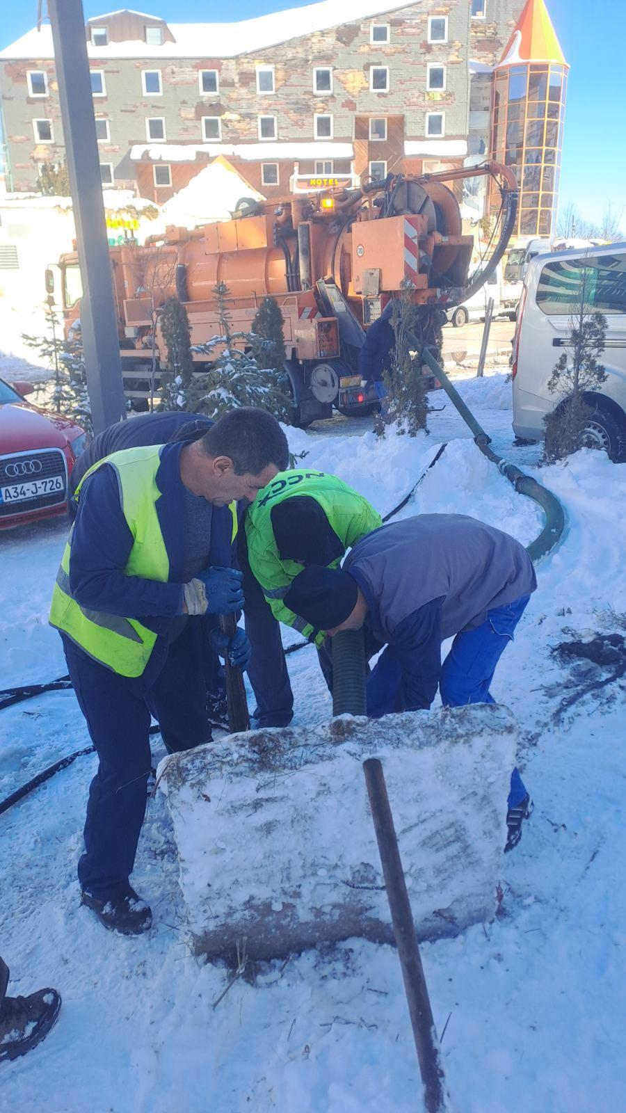 Radovi na vodovodnoj i kanalizacionoj mreži 22.01.2024.