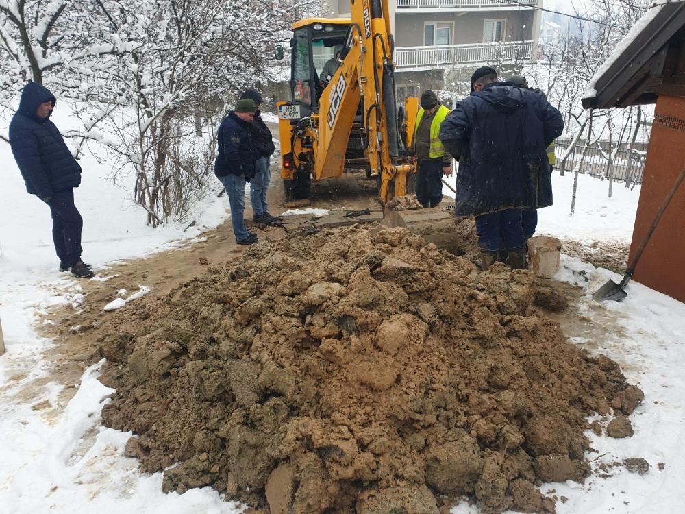 Radovi na vodovodnoj i kanalizacionoj mreži 23. 01. 2024.