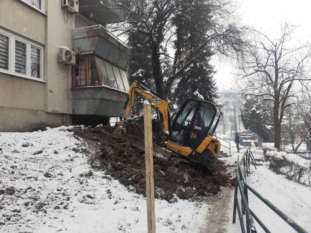 Radovi na vodovodnoj i kanalizacionoj mreži 23. 01. 2024.
