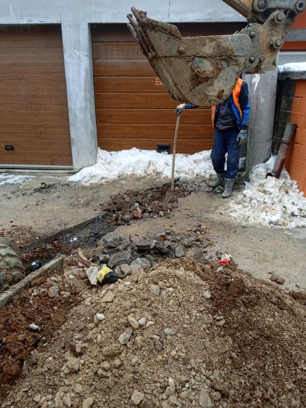 Radovi na vodovodnoj i kanalizacionoj mreži 24.01.2024.