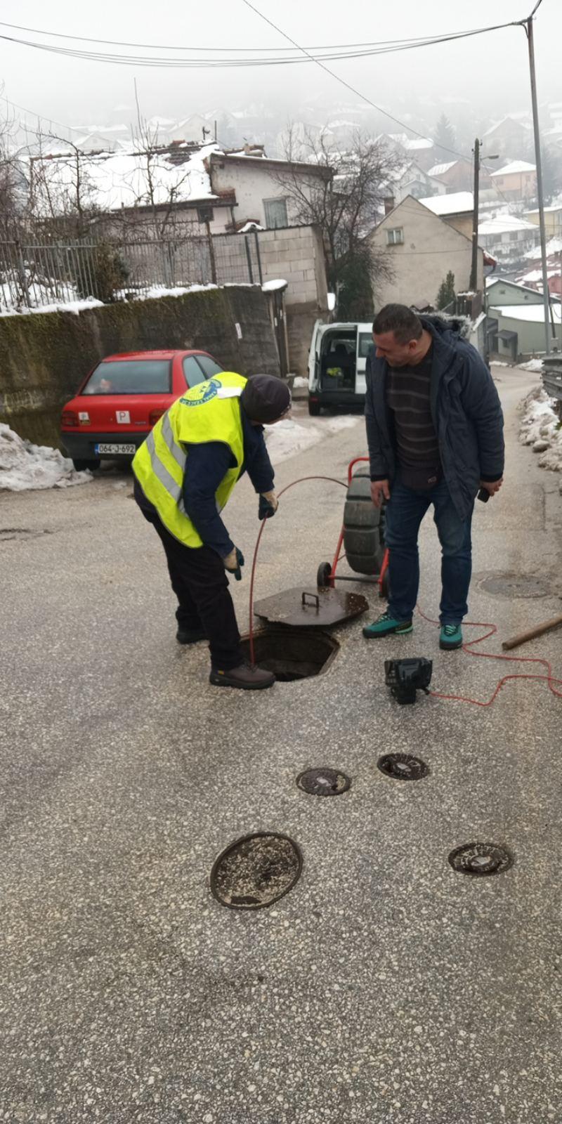 Radovi na vodovodnoj i kanalizacionoj mreži 26.01.2024.