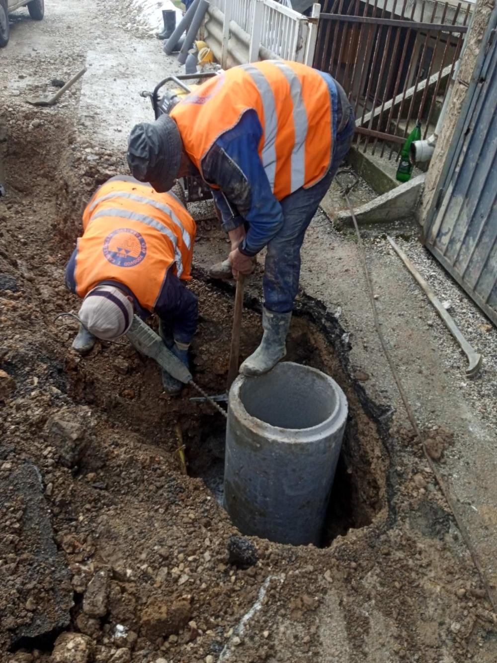 Radovi na vodovodnoj i kanalizacionoj mreži 26.01.2024.