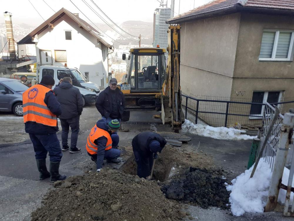Radovi na vodovodnoj i kanalizacionoj mreži 29. 01.2024.