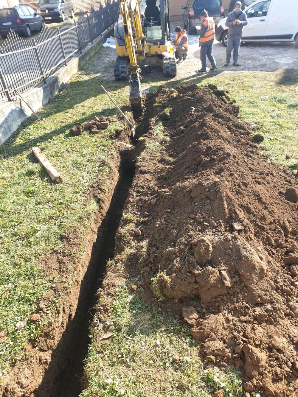 Radovi na vodovodnoj i kanalizacionoj mreži 01. 02.2024.