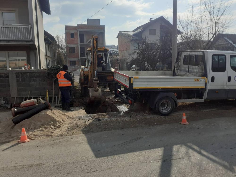 Radovi na vodovodnoj i kanalizacionoj mreži 02. 02.2024.