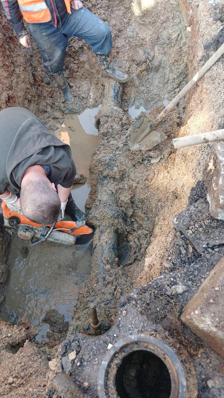 Radovi na vodovodnoj i kanalizacionoj mreži 05. 02.2024.