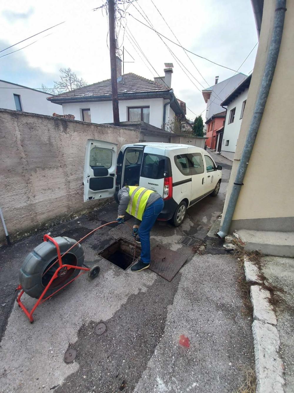 Radovi na vodovodnoj i kanalizacionoj mreži 05. 02.2024.