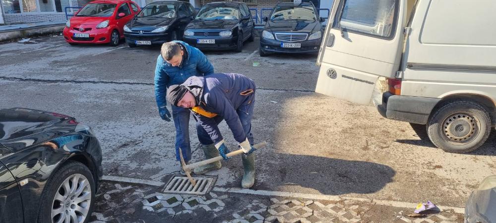 Radovi na vodovodnoj i kanalizacionoj mreži 14. 02.2024.