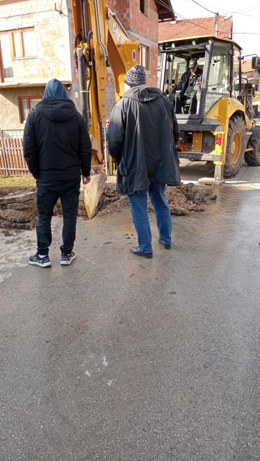 Radovi na vodovodnoj i kanalizacionoj mreži 19. 02.2024.