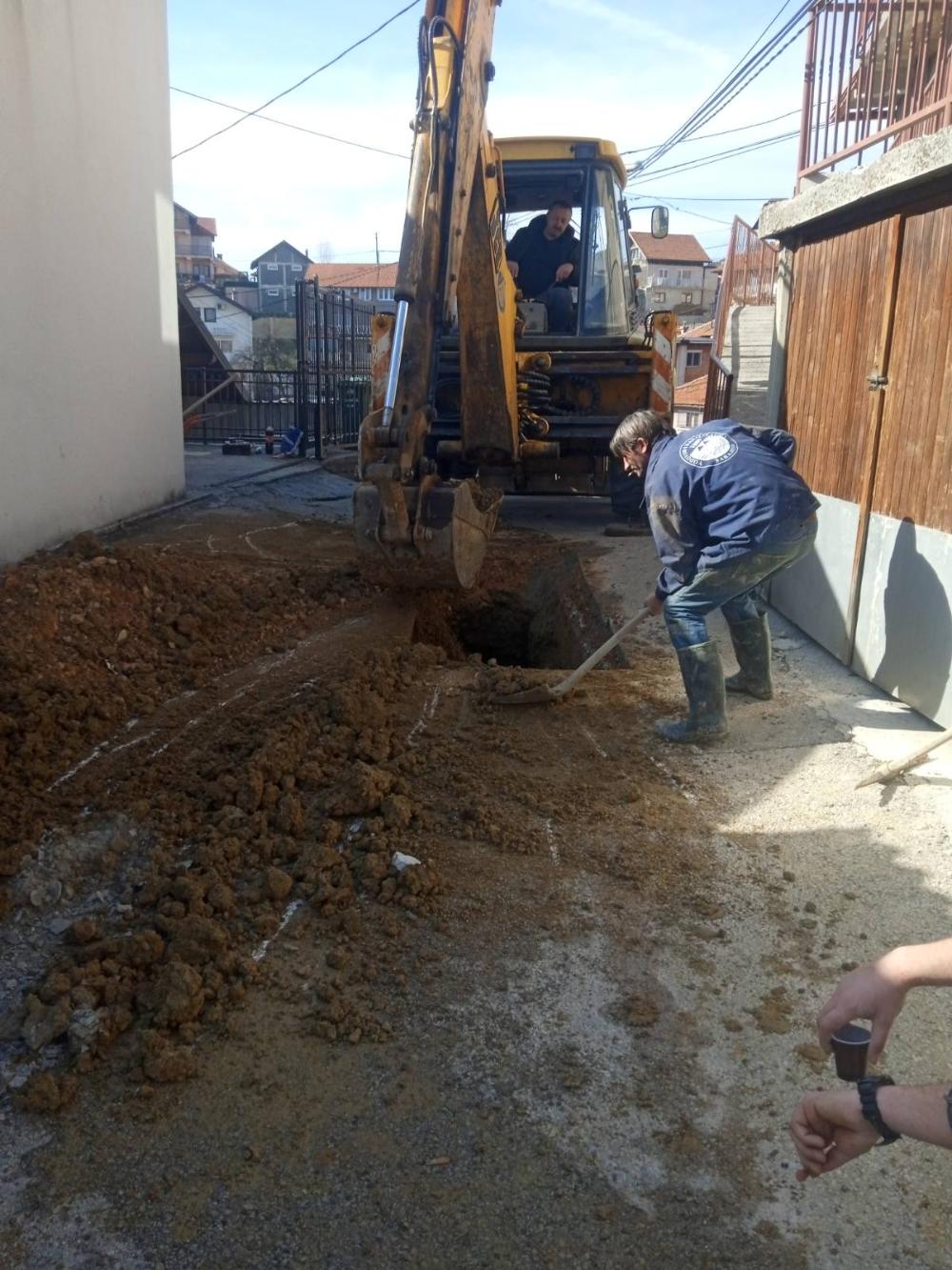Radovi na vodovodnoj i kanalizacionoj mreži 19. 02.2024.