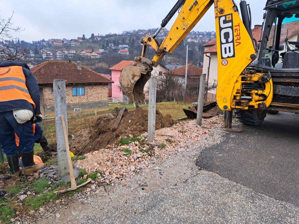 Radovi na vodovodnoj i kanalizacionoj mreži 20.02.2024.
