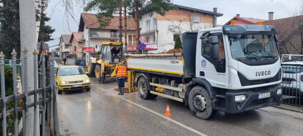 Radovi na vodovodnoj i kanalizacionoj mreži 20.02.2024.