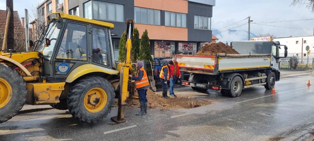 Radovi na vodovodnoj i kanalizacionoj mreži 20.02.2024.