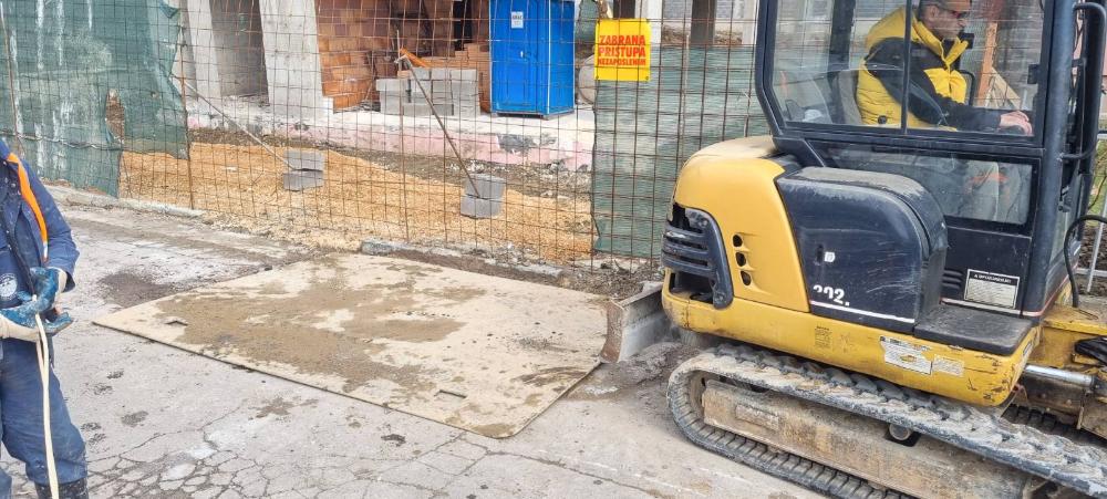 Radovi na vodovodnoj i kanalizacionoj mreži 21. 02. 2024.
