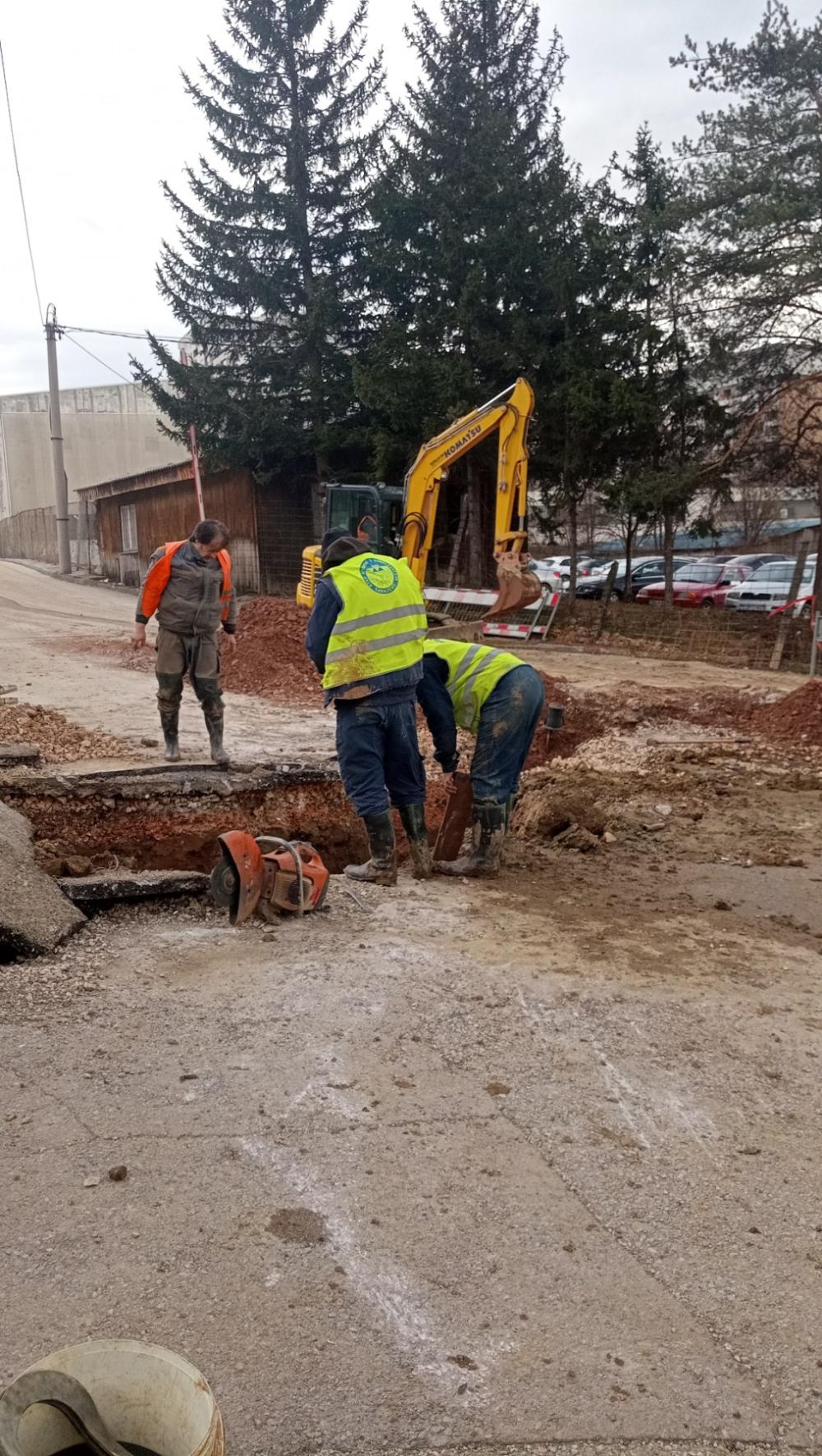 Radovi na vodovodnoj i kanalizacionoj mreži - 23. 02.2024.