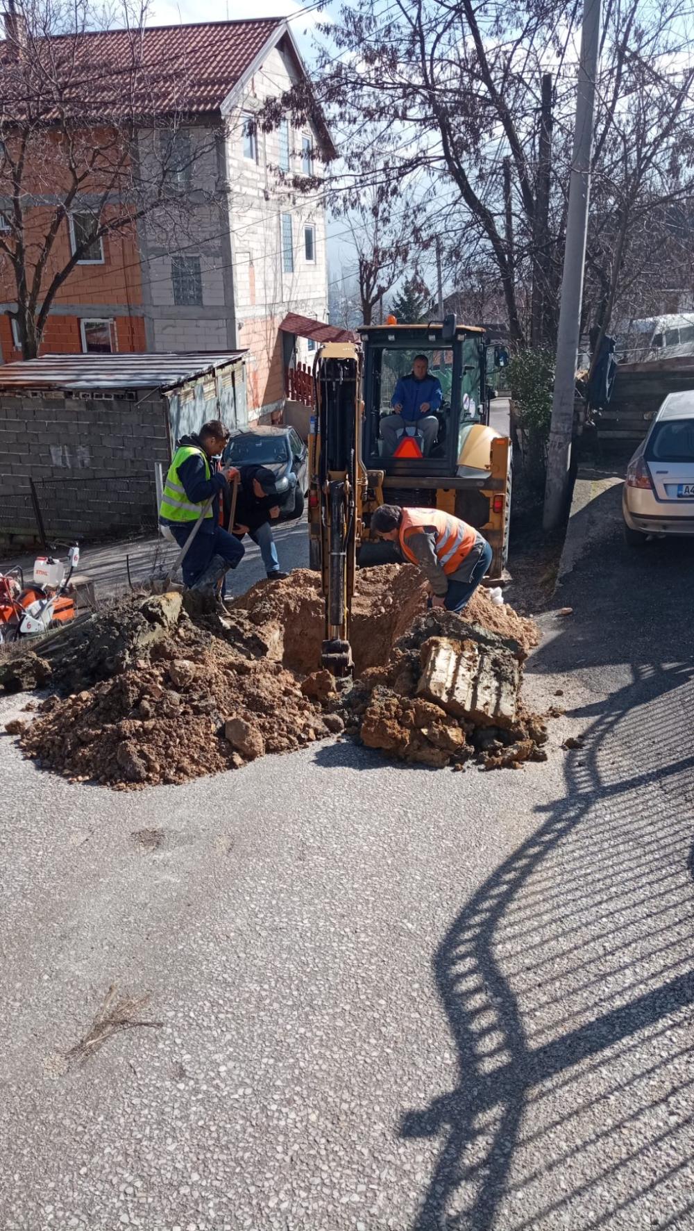 Radovi na vodovodnoj i kanalizacionoj mreži - 26. 02. 2024.